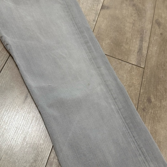7 For All Mankind Men's Straight Jeans in Light Gray Size 32 - Picture 9 of 14